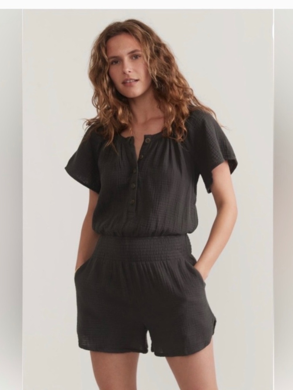Marine Layer Bella Romper NWT